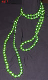 Necklace 519 Pearl Beads Strings Assorted Colors Fashion Jewelry
