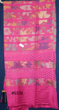 Stole Shawl Wrap 5339  Pink Winter Shieno Sarees