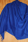 Shawl 5346 Pashmina Angora Kashmiri Synthetic Wool Blend Stole Wrap Shieno Saris