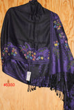 Shawl 5352 Pashmina Angora Kashmiri Wool Blend Stole Wrap Shieno Saris