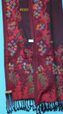Shawl 5352 Pashmina Angora Kashmiri Wool Blend Stole Wrap Shieno Saris