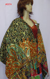 Shawl 5374 Winter Wear Pashmina Angora Kashmiri Shawl Wrap Shieno