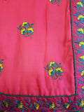Saree 5481690 Pink Silk Finish Embroidered Saree