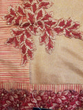 Saree 5481691 Rust Georgette Embroidered Saree