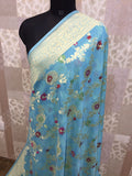 Saree 5481869 Banarsi Jacquard Kanjeevirum Floral Saree