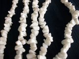Trim 551 Ceramic Irregular White Trim Beads Craft Shieno Sarees