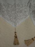 White Valance Embroidery Tassels