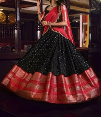 Lehenga 5801185 Silk Banarsi Lehenga Set Small Size Choli