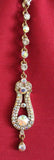 Tikka 5815 Maang Tikka Golden Shieno Sarees Indian Jewelry
