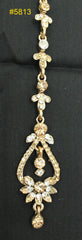 Tikka 5815 Maang Tikka Golden Shieno Sarees Indian Jewelry
