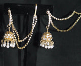 Earrings 5891 Rhinestone Ethnic Earrings Jewelry Shieno Sarees