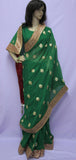 Saree 5905 Green Georgette Designer Wedding Sari Shieno Sarees
