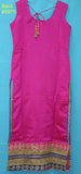 Long Kameez 5975 Floor Length Straight Kameez Churidar Suit Small Medium Size