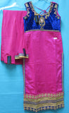 Long Kameez 5975 Floor Length Straight Kameez Churidar Suit Small Medium Size