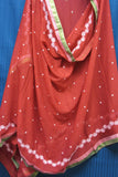 Lehenga 6030 Fuchsia Red Cotton Floral Indian Lehenga Choli Shieno Sarees