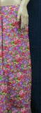 Skirt 6030 Pink Cotton Printed Lehenga Skirt Large Size