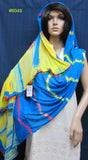 Scarf 6050 Tie Dye Georgette Lehria Dupatta Chuni Shawl Wrap