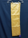 Scarf 6131 Tissue Gold Shimmer Gold Detail Dupatta Chunni Shawl