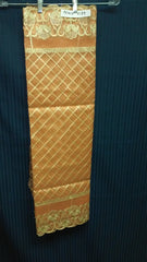 Scarf 6144 Tissue Shimmer Assorted Colors Gold Detail Dupatta Chunni Shawl