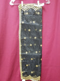 Scarf 6150 Tissue Shimmer Assorted Colors Gold Detail Dupatta Chunni Shawl