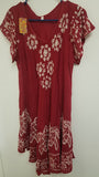 Blouse 6231524 Solid Colors Rayon Printed Big Flare Large Size Kurti