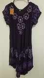 Blouse 6231524 Solid Colors Rayon Printed Big Flare Large Size Kurti