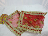 Mata Ki Chunari 6370 Red & Gold Chunni Dupatta for Pooja