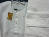 Men's 6379 White Lucknawi Kurta Pajama Set Assorted Size