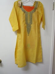 Suit 6381126 Cotton Blended Embroidered Salwar Kameez Dupatta Small Size Suits