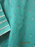 Suit 6381129 Turquoise Silver detail Salwar Kameez Dupatta XL 48 Size Suit