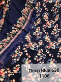 Suit 6381106 Printed Crepe Salwar Kameez Dupatta M L XL Size Suits
