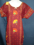 Maxi 6382 Gown Kaftan Jalabiya Nighty Sleep Wear Shieno