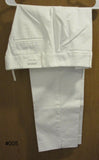 Pant 6390 White Crop Length Bottom