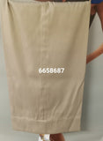 Pants 6658687 Beige Corduroy Large Size Women Pants