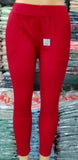Legging 6791667 Solid Colors Large Size Women Stretch Pants