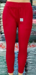 Legging 6791667 Solid Colors Large Size Women Stretch Pants