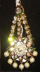 Passa Tikka 7005 Golden Maang Tikka Indian Ethnic Jewelry
