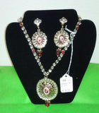 Pendant Set 7016 Golden Pendant Sets Shieno Sarees