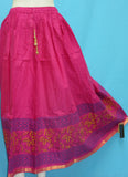 Skirt 7128 Cotton Printed Long Skirt Indian Chaniya