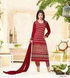 Suit 7213 Georgette Long Straight Kameez Pajama Dupatta X Large