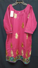 Winter Wear 7282 Fuchsia Medium Size Salwar Kameez Dupatta Warm Suit Shieno
