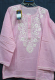Blouse 7371 Cotton Voile Hand Embroidered Kurti Tunic Top Blouse