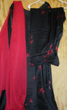 Patyala 7456 Black Silk Salwar Kameez Dupatta Suit Medium Size Shieno Sarees