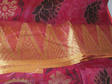 Saree 746 Red Pattu Silk Sari Shieno Sarees