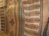 Saree Indian Pattu Silk Orange