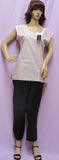 Trouser 7667 Lilac Blouse Black Pant Career Wear Women (M) Shieno