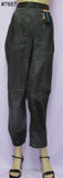 Pants 7810 Spun Silk Ankle Length Straight Pencil Trouser Palazzo Pants