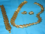Necklace 077 Golden Necklace Set Shieno