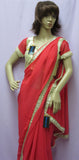 Saree 7822 Pearls Georgette Cocktail Party Wear Designer Sari Shieno Sarees