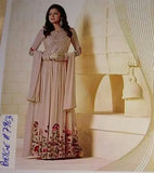 Gown 7963 Flared Dress Drashti Dhami Bollywood Salwar Kameez Shieno Sarees